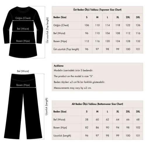 Alfasa Esinti Desenli Su İtici Tam Tesettür Mayo Siyah - 25421-25 - 7