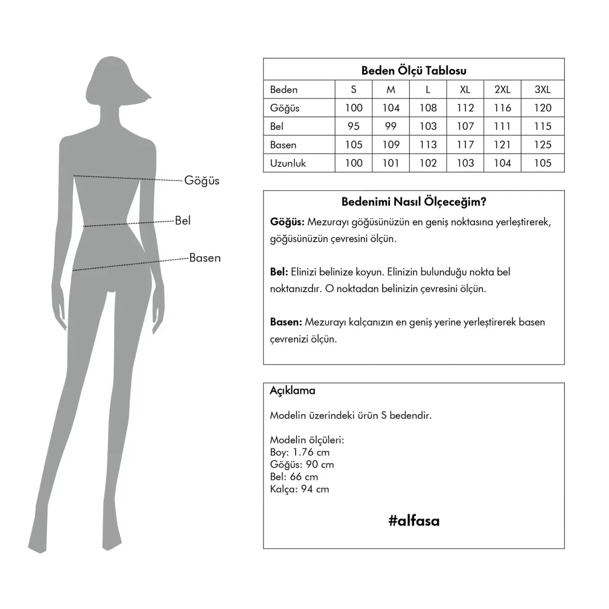 Alfasa Önü Zebra Desenli Kadın Tam Kapalı Tesettür Mayo 23691 Siyah - 6