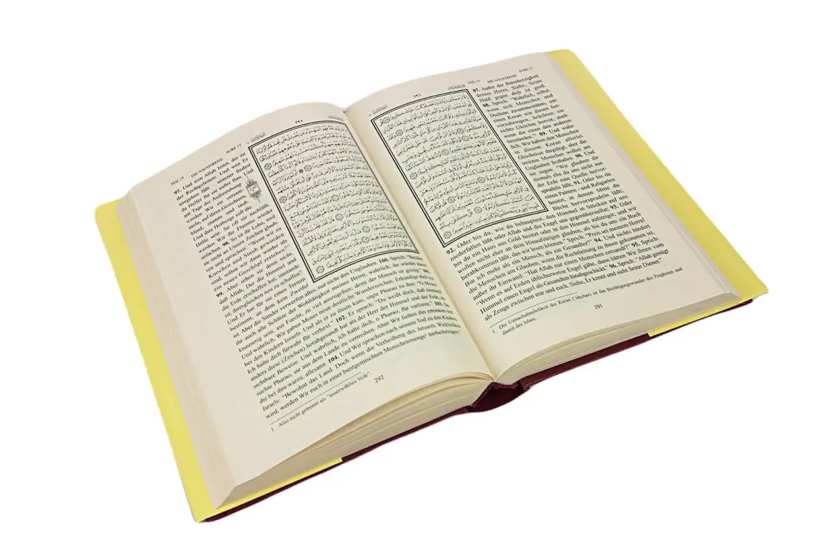 Almanca Mealli Kuranı Kerim-1285 - 4