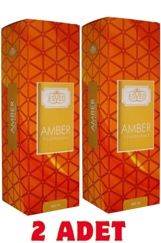 Amber Oda ve Kumaş Spreyi Seccade Spreyi Oda Kokusu Koku 400 Ml. 2 Adet - 1