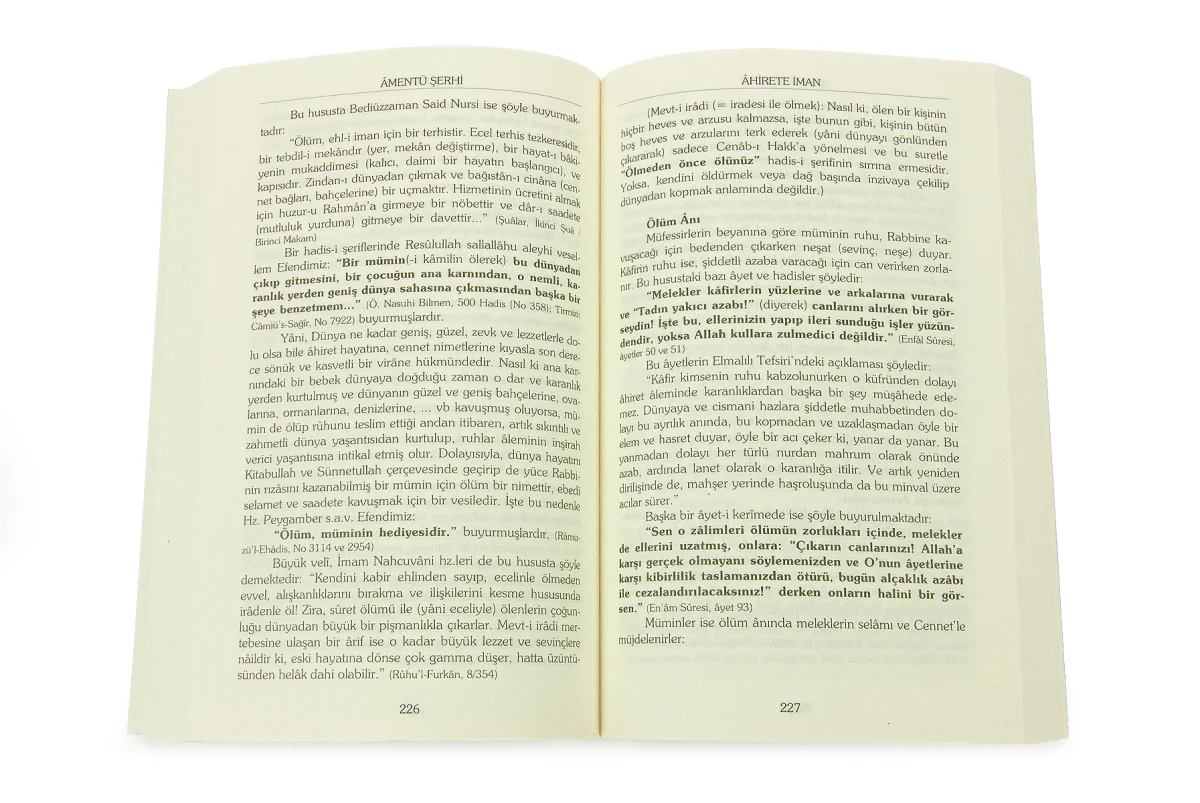 Âmentü Şerhi – Âyet ve Hadislerle - 3