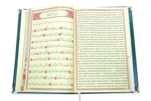 Anneye Hediye Kutulu İnci Tesbihli Ciltli Yasin Kitabı Seti Yeşil - 6