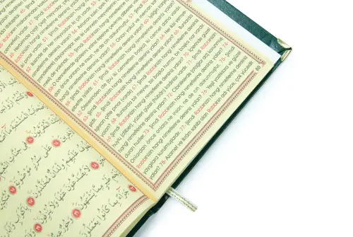 Anneye Hediye Kutulu İnci Tesbihli Ciltli Yasin Kitabı Seti Yeşil - 7