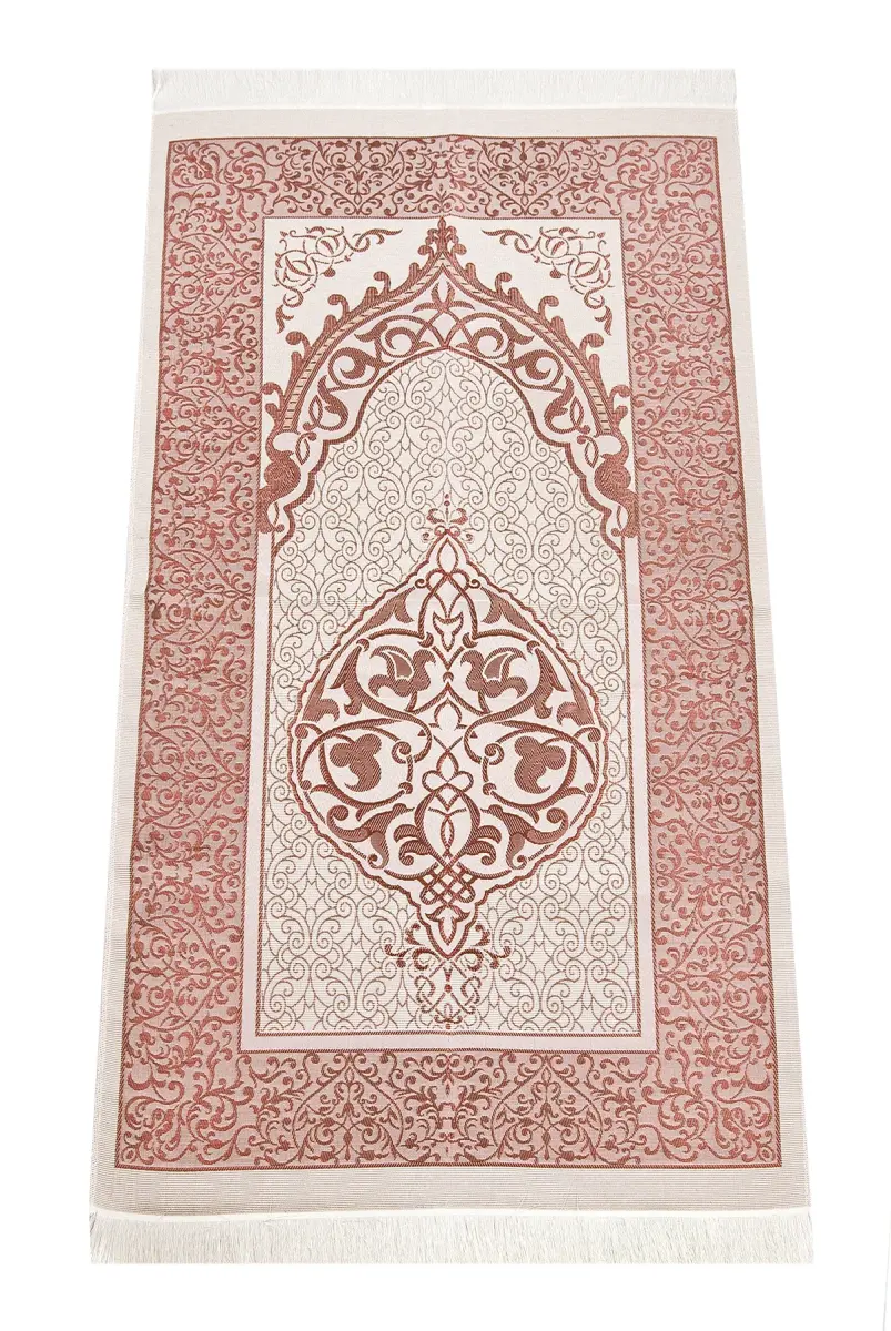 Anneler Gününe Özel Kadife Yasin Kitabı Seccade Seti Kristal Tesbihli - Bordo - 5