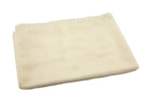 Anneler Gününe Özel Silindir Kutulu Set - İnci Tesbihli - Pamuklu Desenli Fistolu Mevlid Örtülü - Krem Renk - 5