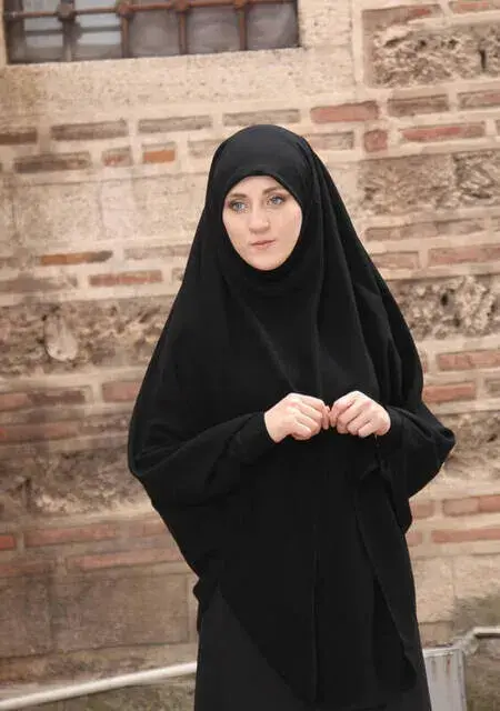 Çarşaf Krep Uzun Sufle - 1