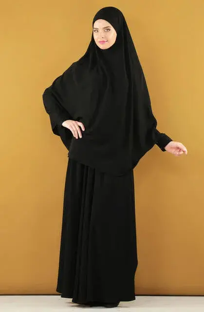 Çarşaf Soft 2 Parça Peçeli Sultanbaş - 1