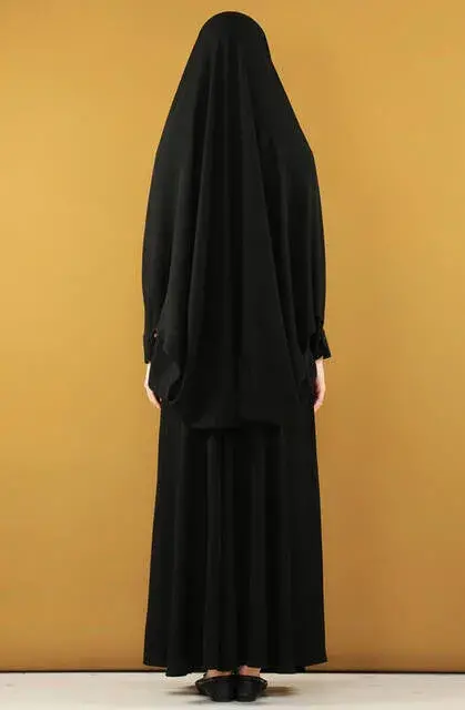 Çarşaf Soft Bütün Peçeli Sultanbaş - 2