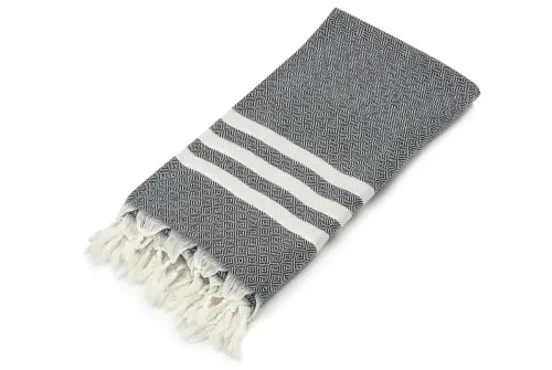 Anthracite Cotton Bamboo Loincloth - 2