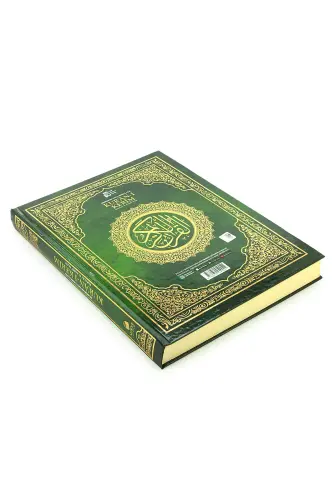 Arapça Türkçe Okunuşlu ve Mealli Kuranı Kerim - Üçlü Kuran - Cami Boy - Yeşil Renk - Merve Yayınları - Merve Yayınları (1)