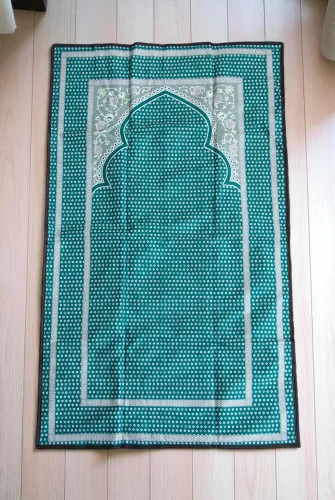 Askılı Çantalı Seccade – Katlanabilir, Taşınabilir, Su Geçirmez Namazlık - 2