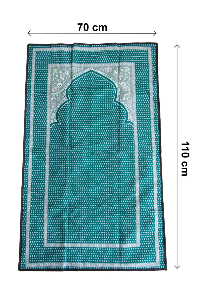 Askılı Çantalı Seccade – Katlanabilir, Taşınabilir, Su Geçirmez Namazlık - 8