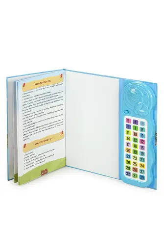 Audio Elif Ba Quran Teaching Device Set Blue with Book - 3