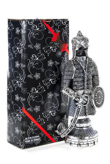 Ayetel Kürsi'li Biblo Zırh (Orta Boy) Gümüş