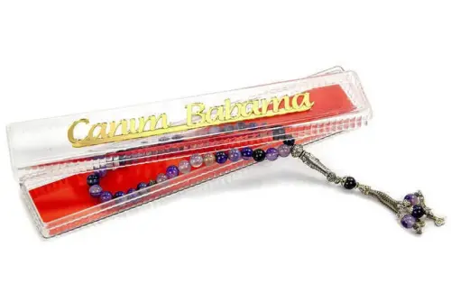 Babalar Gününe Özel Hediyelik Doğal Taş Tesbih 02 