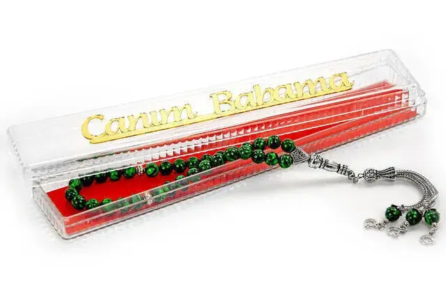 Babalar Gününe Özel Hediyelik Doğal Taş Tesbih 05 - 1