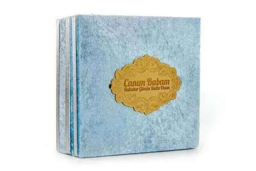 Babalar Gününe Özel Şık Kadife Kutulu Kuran İnci Tesbih Seti - 2