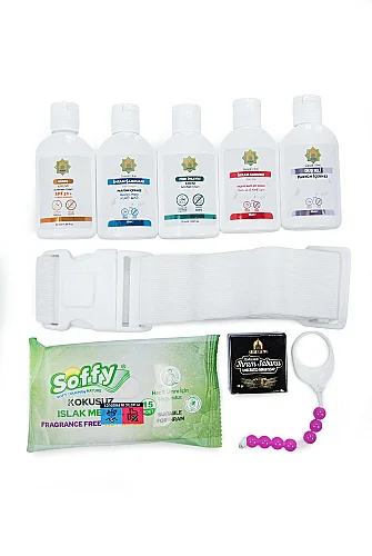 Bambu İhram VIP Set 11 Parça - Hac Umre İhram Takımı ve Hijyen Seti - 5