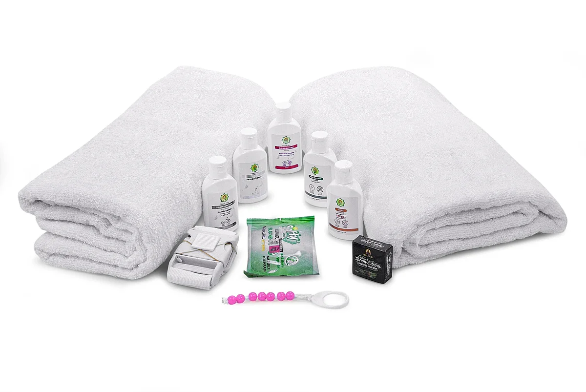 Bambu İhram VIP Set 11 Parça - Hac Umre İhram Takımı ve Hijyen Seti - 7