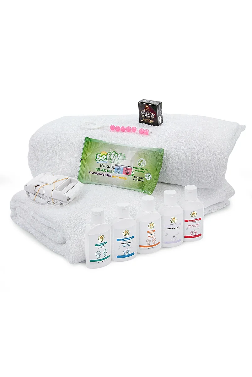 Bambu İhram VIP Set 11 Parça - Hac Umre İhram Takımı ve Hijyen Seti - 8