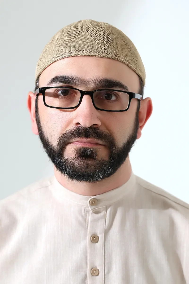 Berra Çelik Örme Dantel Namaz Takkesi Bej - 3
