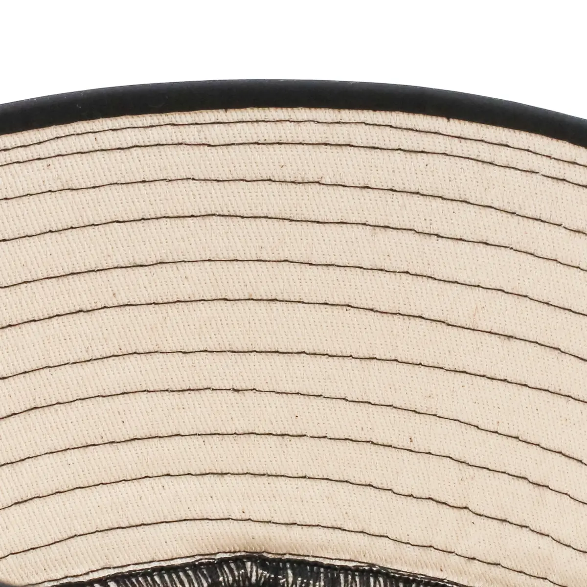 Siyah Çocuk Namaz Sarığı Nalı Şerif Nakışlı Takke Yuvarlak Sarım 4 Metre Sarık - 8