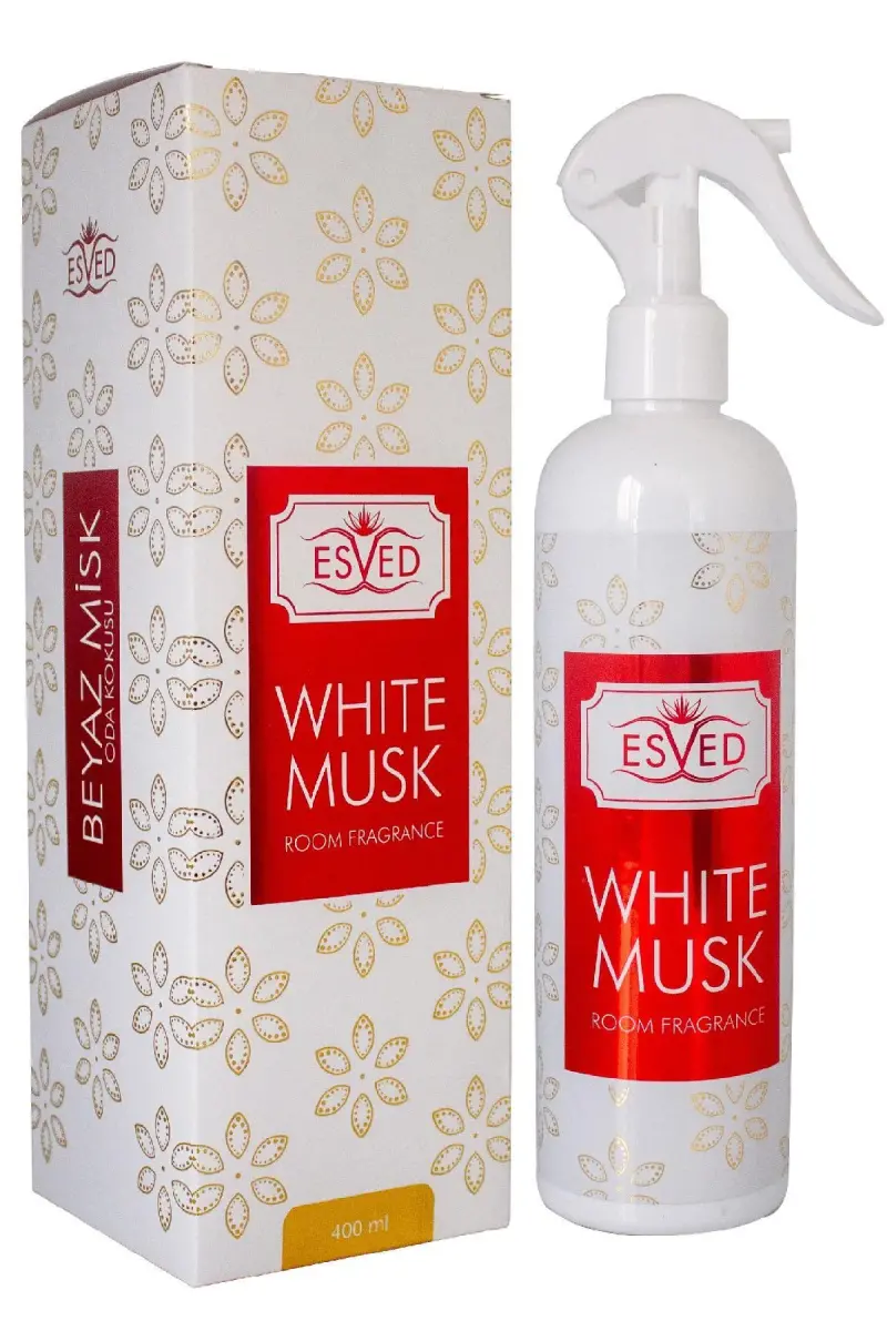 Beyaz Misk & White Musk Oda Ve Kumaş Spreyi Seccade Spreyi Oda Kokusu Koku 400 ml - 1