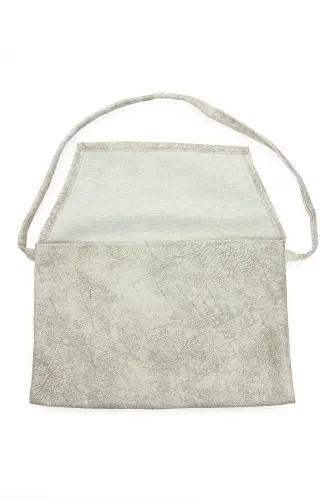 Nubuk Orta Boy Kuranı Kerim Taşıma Çantası Beyaz - Medrese Yayınları (1)