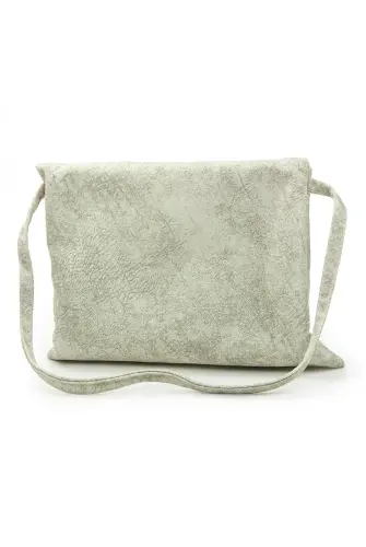 Nubuk Orta Boy Kuranı Kerim Taşıma Çantası Beyaz - 4