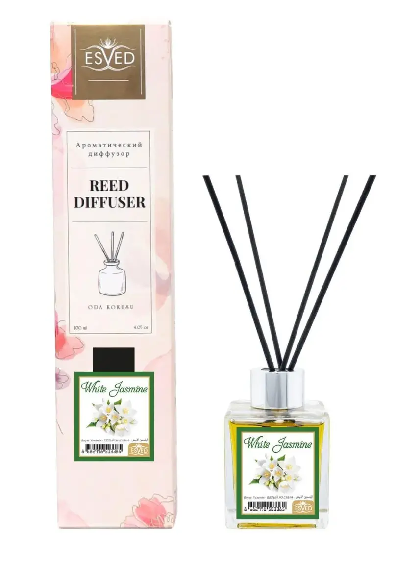 Beyaz Yasemin Kokusu 100 Ml Çubuklu Oda Kokusu - 1