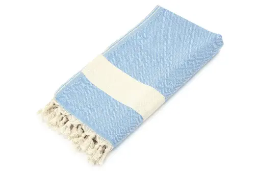 Blue Cotton Bamboo Loincloth - 2