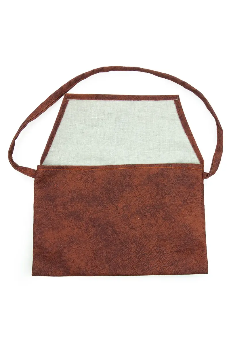 Nubuk Orta Boy Kuranı Kerim Taşıma Çantası Bordo - 2