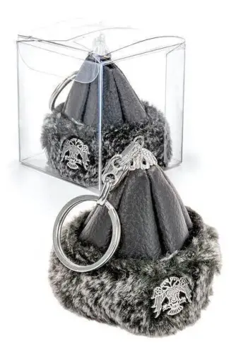 Börk Mini Anahtarlık - Siyah 