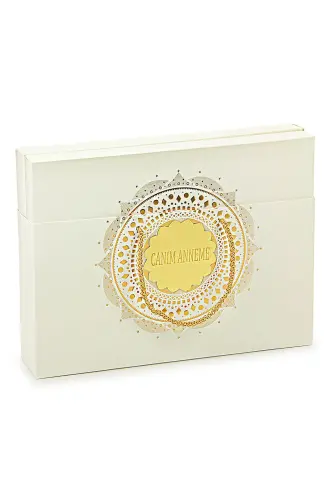 Boxed Dowry Quran Set for My Dear Mother Religious Gift Prayer Rug Set - İhvan (1)