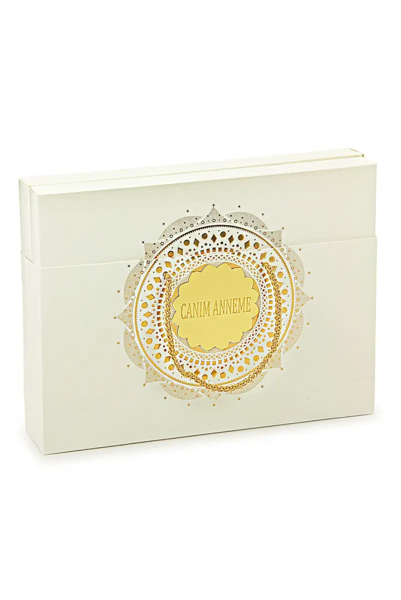 Boxed Dowry Quran Set for My Dear Mother Religious Gift Prayer Rug Set - 2