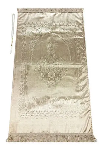 Boxed Prayer Rug - Cream Color - 2