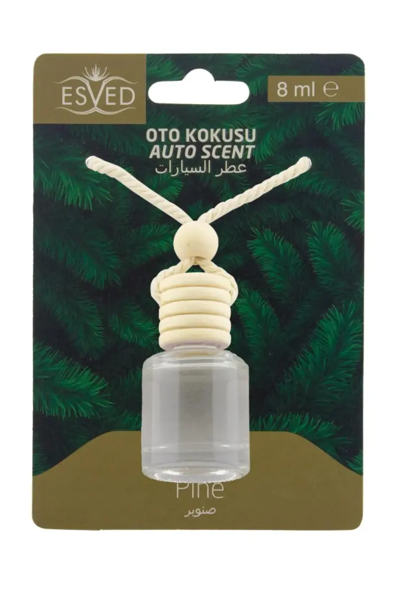 Çam Kokusu 8 Ml Araba Kokusu Cam Şişe - 1
