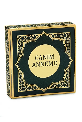 Anneler Gününe Özel - İnci Tesbih Zikirmatik Esans Şal Hediyelik Set - Siyah - 8