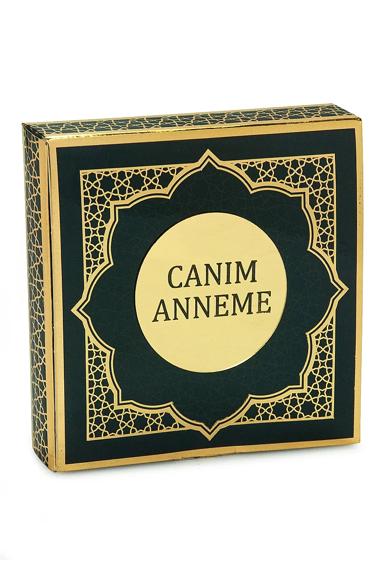 Anneler Gününe Özel - İnci Tesbih Zikirmatik Esans Şal Hediyelik Set - Siyah - 8