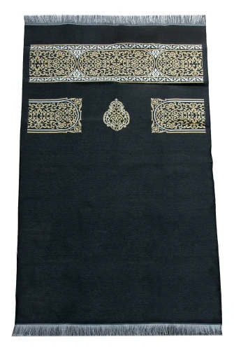 Çantalı Kabe Örtüsü Seccade – Goblen Kumaş, Taşınabilir Askılı Model - 4