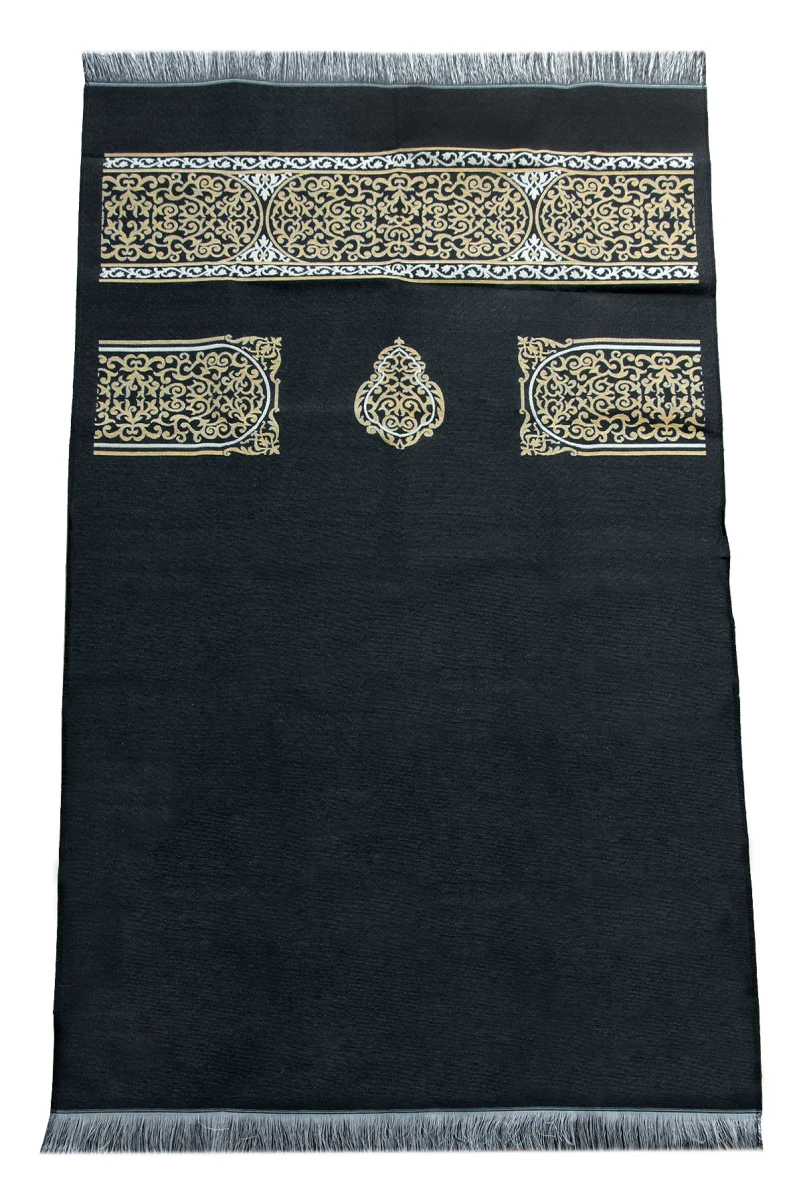 Çantalı Kabe Örtüsü Seccade – Goblen Kumaş, Taşınabilir Askılı Model - 4