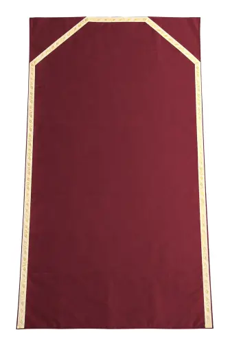Çantalı Seccade – Fermuarlı Taşıma Çantalı Katlanabilir Seyahat Seccadesi - Bordo - 5