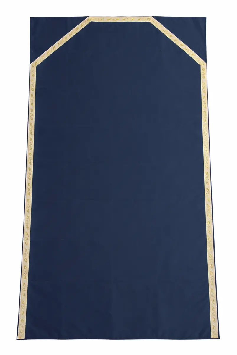 Çantalı Seccade - Fermuarlı Taşıma Çantalı Katlanabilir Seyahat Seccadesi - Lacivert - 5
