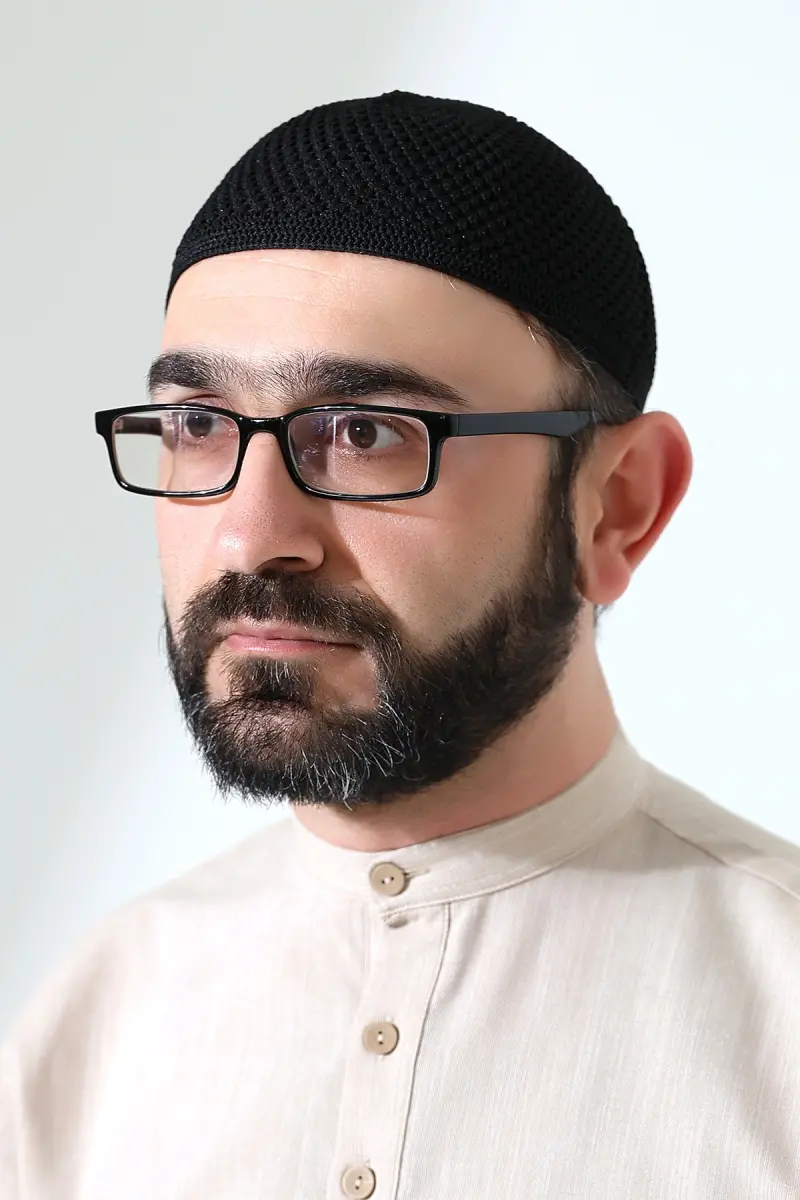Çelik Örme Namaz Takkesi Siyah - 1