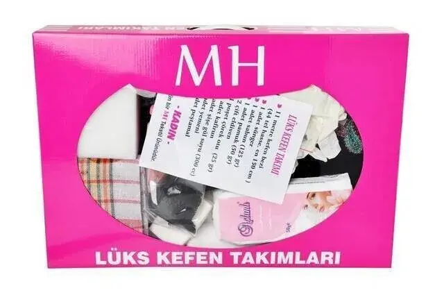 Bayan Kefen Takımı Cenaze Levazımatı 2.2 X 10 Metre - 1