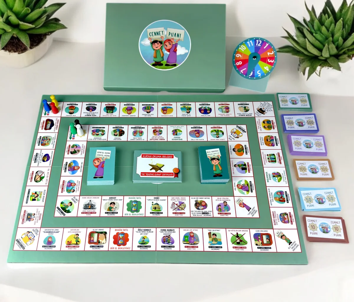 Cennet Puanı – Dini Eğitici ve Eğlenceli Masa Oyunu - 3
