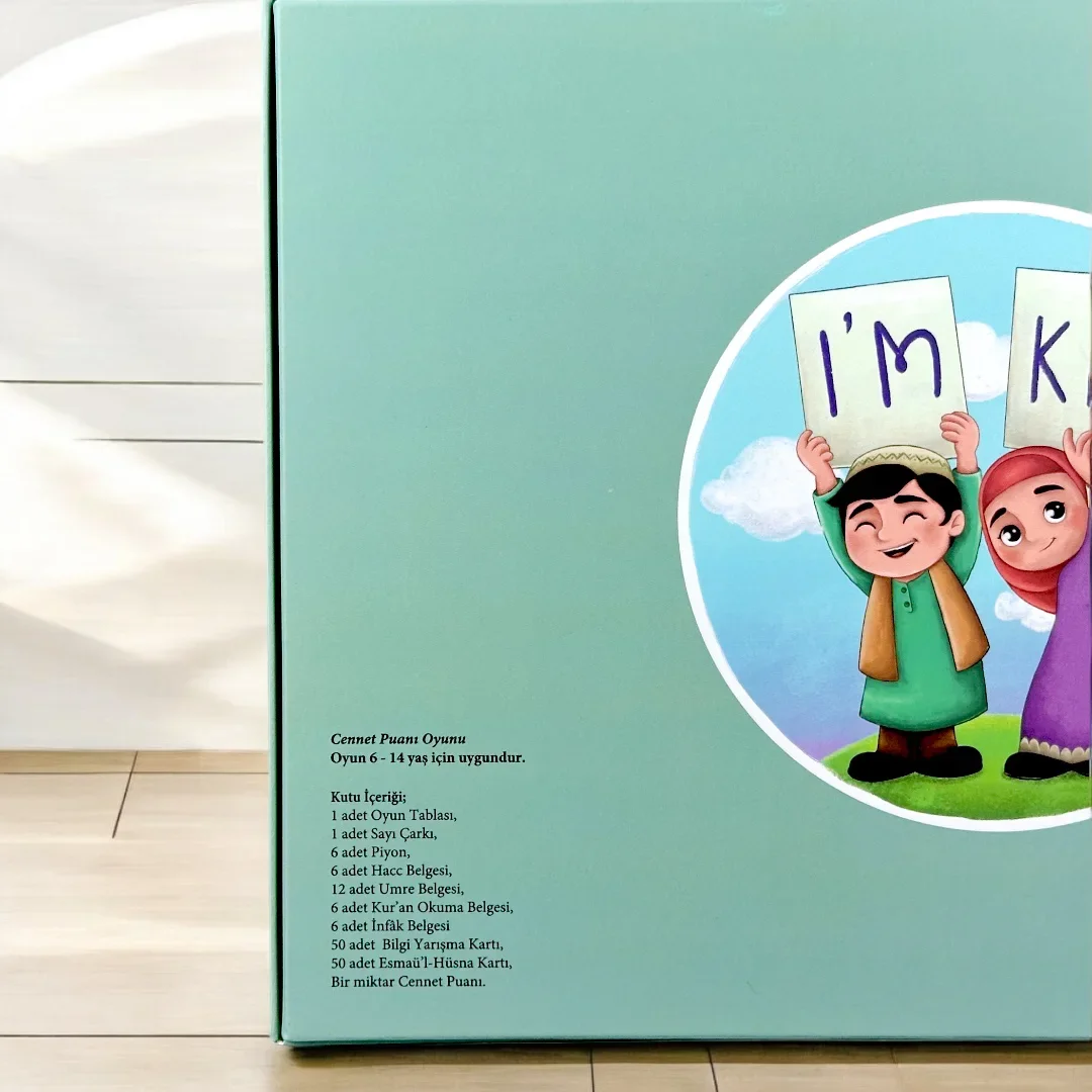 Cennet Puanı – Dini Eğitici ve Eğlenceli Masa Oyunu - 5