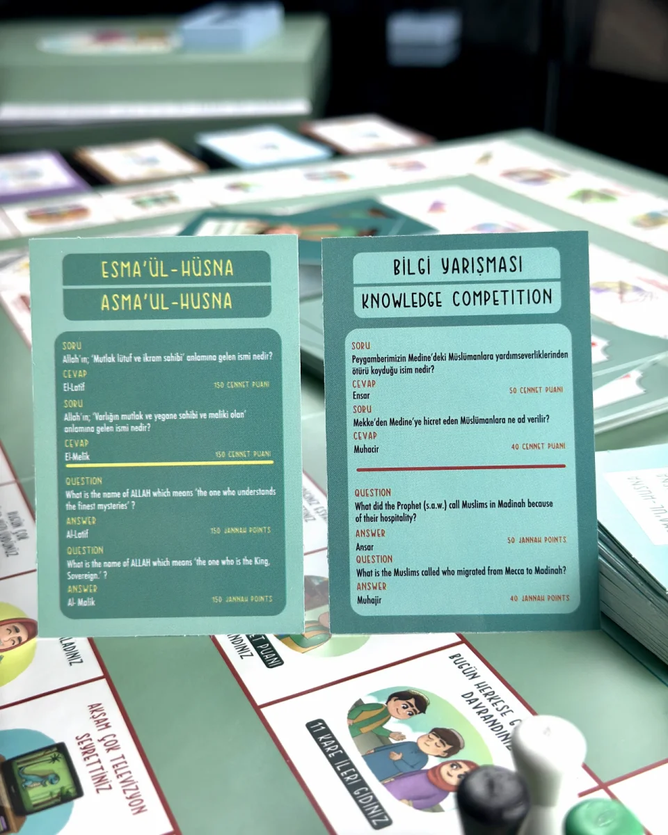 Cennet Puanı – Dini Eğitici ve Eğlenceli Masa Oyunu - 7