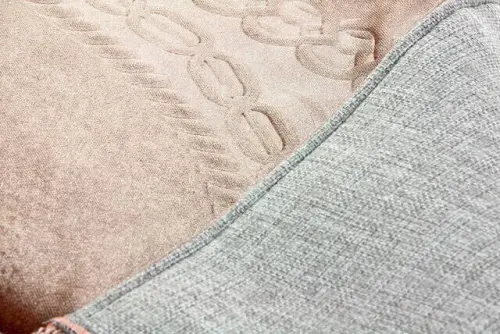 Çeyizlik Kutulu Astarlı Süngerli Hediyelik Kalın Kadife Seccade Pembe - 6