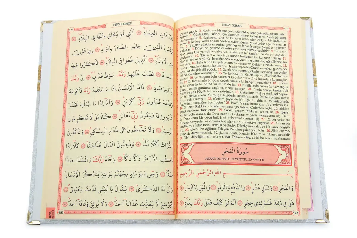 Çeyizlik Seccade Seti Gelin Bohçasına Uygun Dini Ramazan Hediyelik 6 Parça İbadet Seti Krem - 7